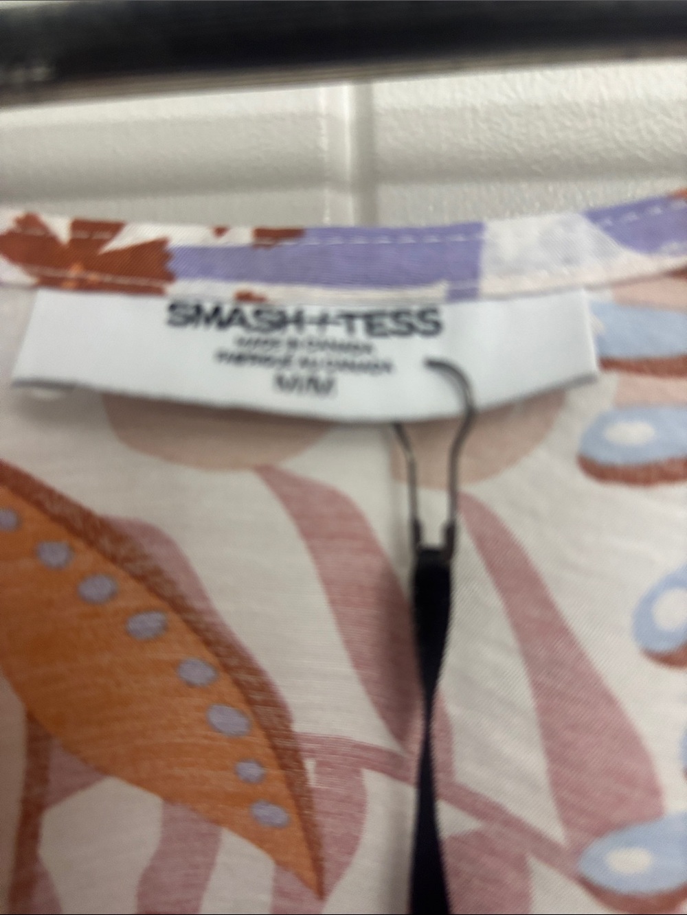 SMASH + TESS Gia Mini Dress Tropical Print BNWT - Picture 3 of 11